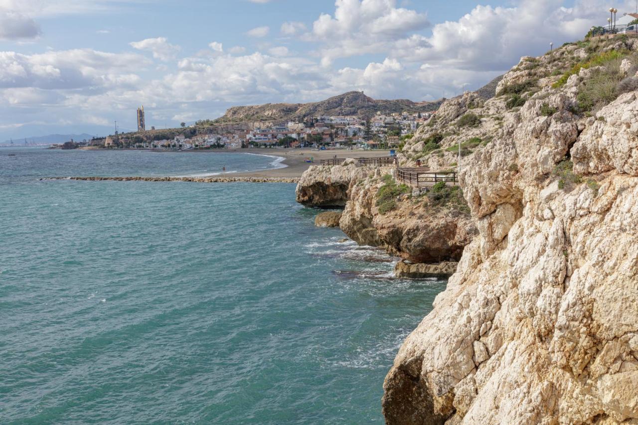 Floridos Playa Piso Reformado De 2 Habitaciones A 50M De La Playa La Cala Del Moral Esterno foto