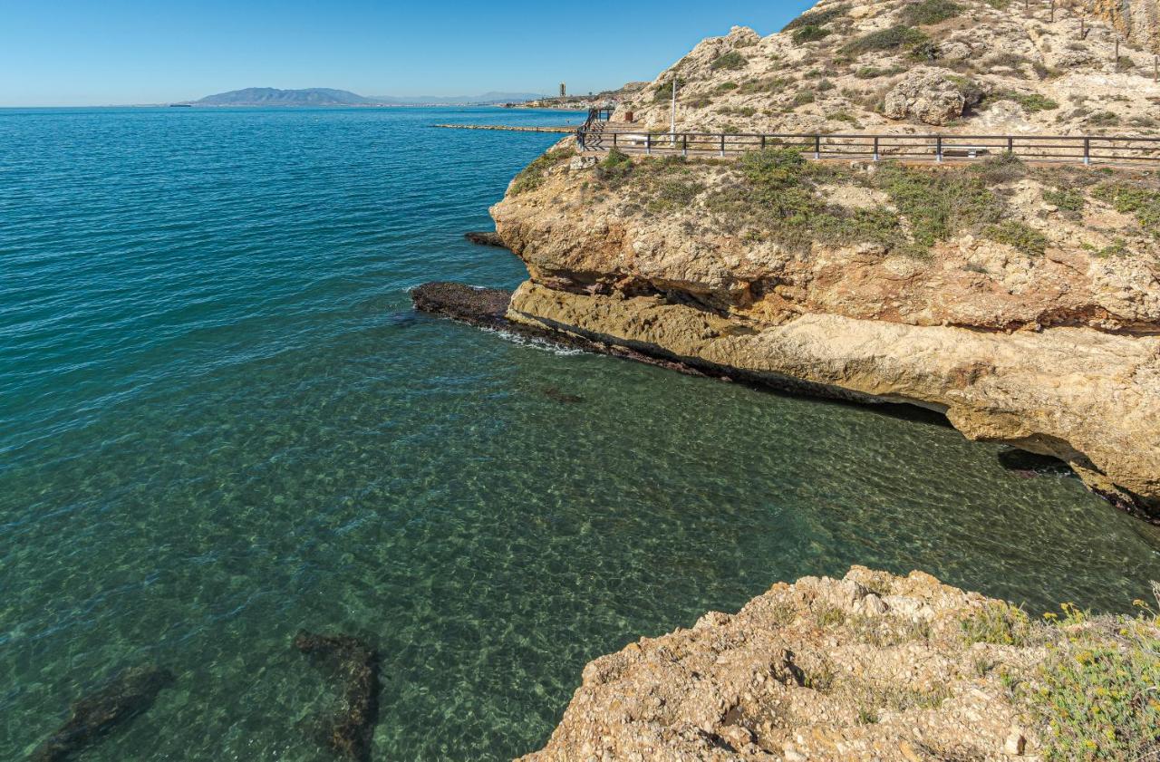 Floridos Playa Piso Reformado De 2 Habitaciones A 50M De La Playa La Cala Del Moral Esterno foto